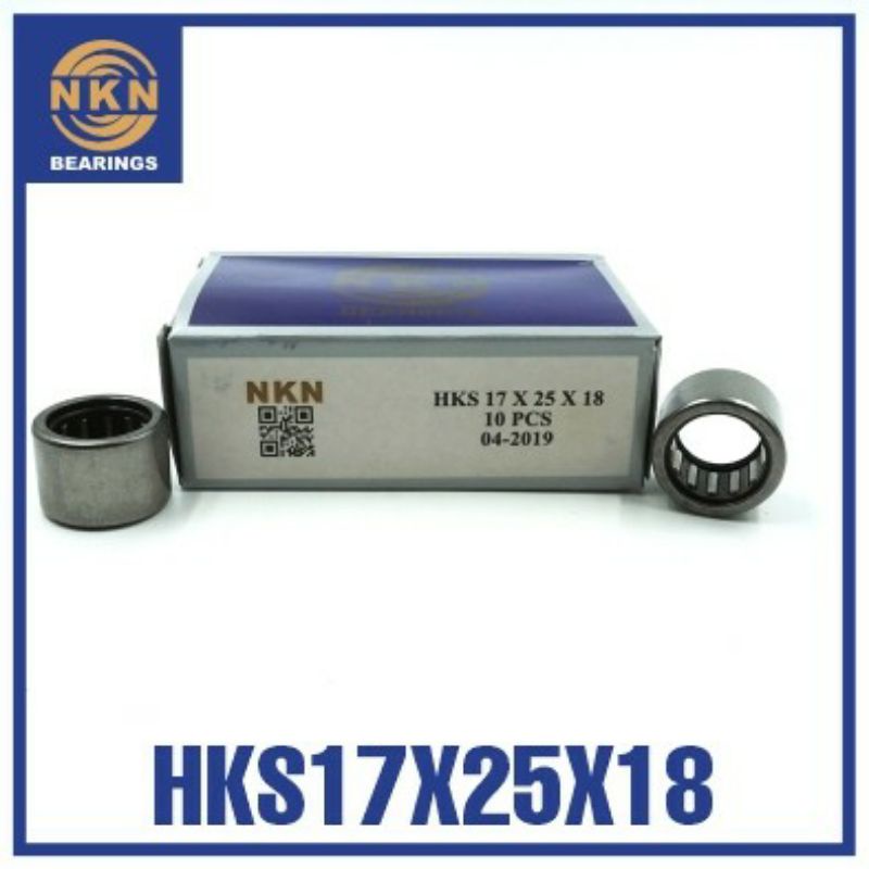 NKN BEARING LAHER HKS 17X25X18