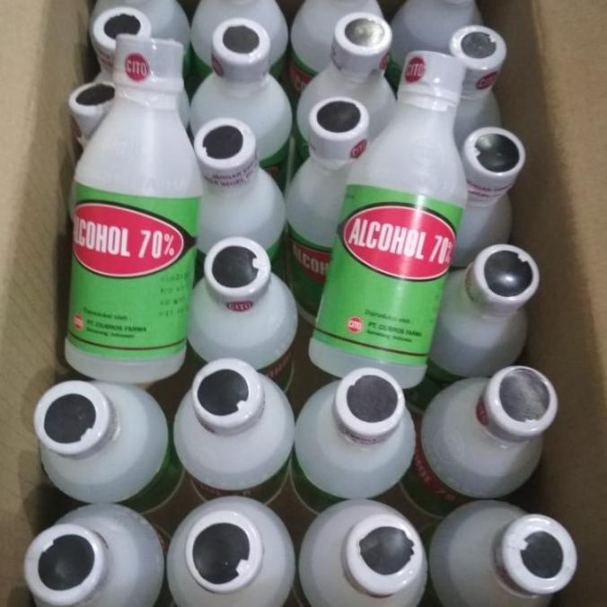 Alcohol Cito 70% 100ml / isi 24pcs sekarton