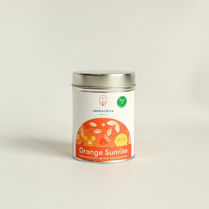 

SANKA+BIRA ORANGE SUNRISE (TEA BLEND, GREEN TEA BASED)