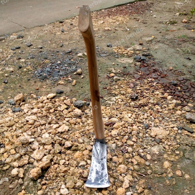 Ganco Tanah Asli Per Baja - Cangkul Kecil Baja Tebal - Ganco Baja Per Tajam Dan Kuat