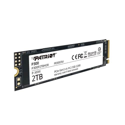 Patriot P300 M.2 2280 2 TB / SSD M.2 2TB / SSD Patriot M.2 2TB