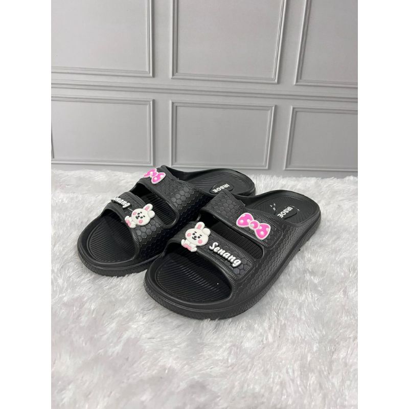 218-M SANDAL SELOP WANITA DEWASA KELINCI SENANG 36-40 IRSOE