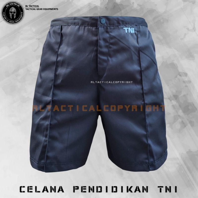 Celana Olahraga pendidikan TNI celana pendek tni biru