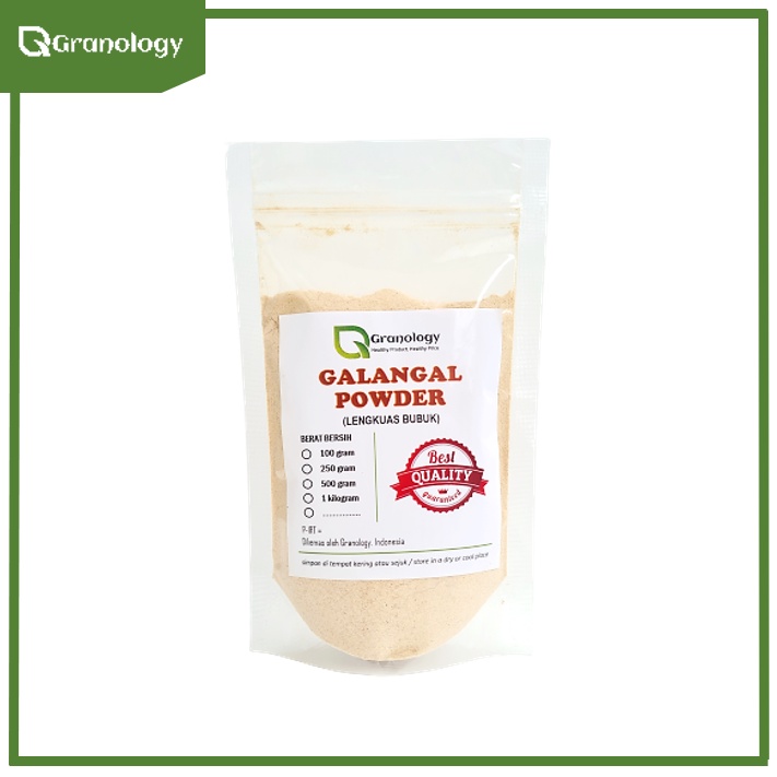 Lengkuas Laos Bubuk / Galangal Powder (100 gram) by Granology