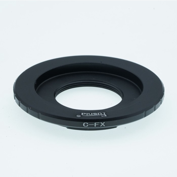 Fusnid Lens Adapter Lensa C Mount CCTV to FujiFilm Fuji X Mount C - FX
