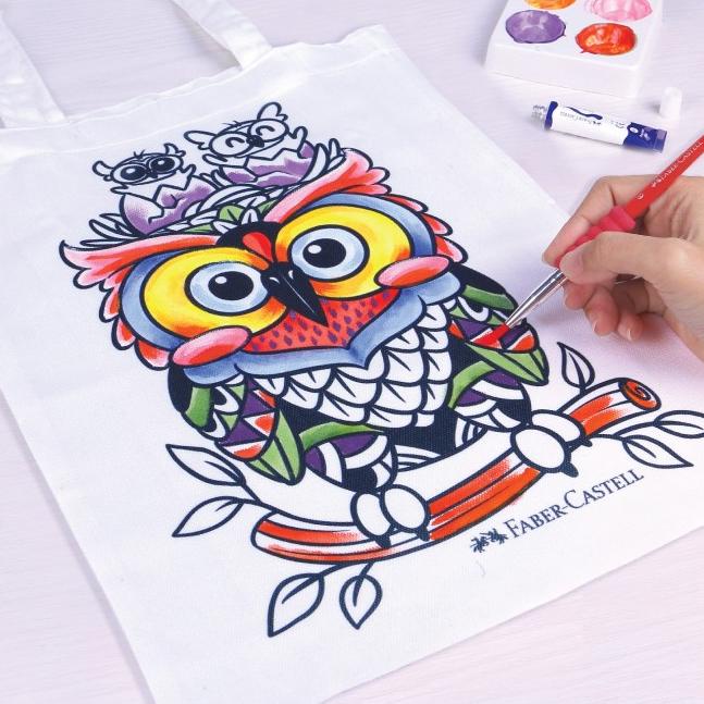 

Faber-Castell Creative Art Series Colour Your Own Totebag