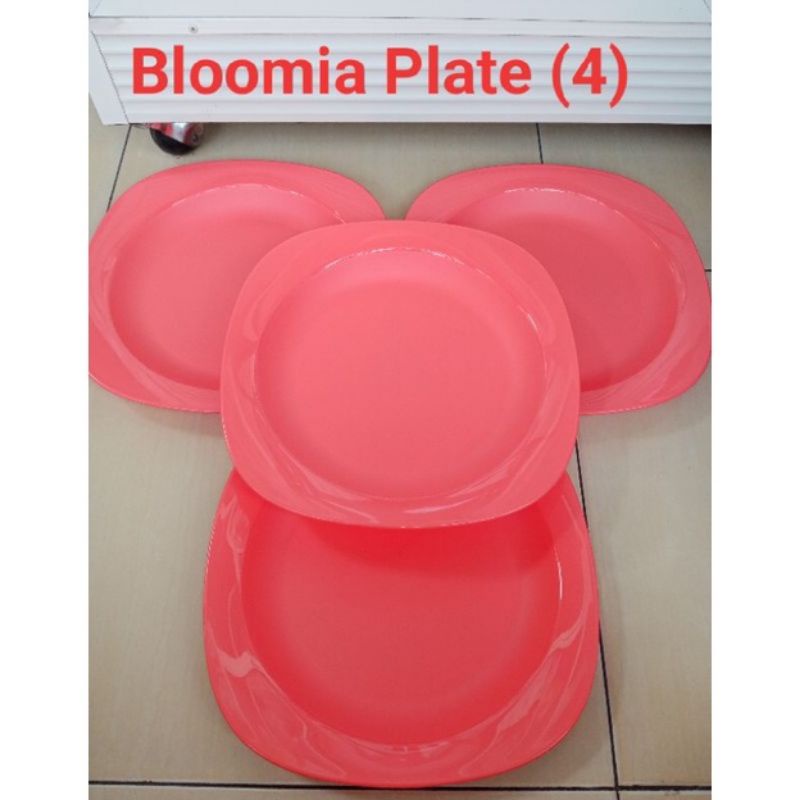 BLOOMIA PLATE TUPPERWARE/PIRING TUPPERWARE/PIRING ANTIPECAH TUPPERWARE ORI