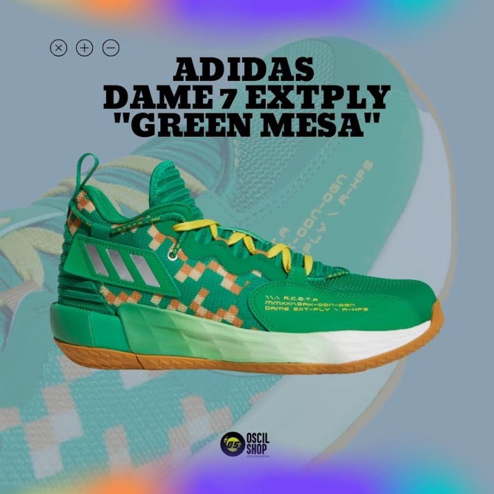 Adidas Dame 7 Extply "Green Mesa"