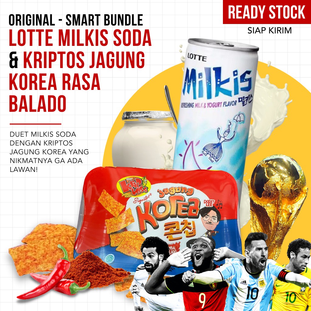 PAKET NOBAR - Kriptos Sambal Balado + Milkis Soda
