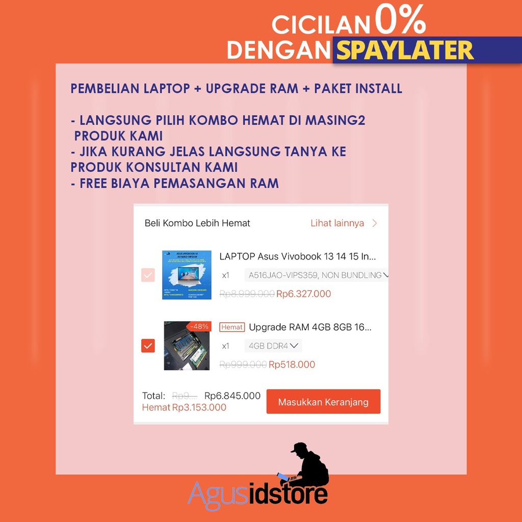 LAPTOP HP 14s 14 INTEL CORE i5 AMD RYZEN 5 BNIB GARANSI RESMI - CICILAN 0%