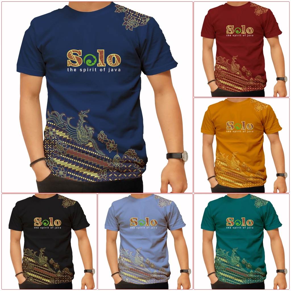 Kaos batik murah grosir solo | oblong | kaos wisata | kaos oleh2 | batik burung