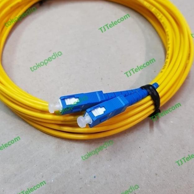 patchcord SC SC 5 meter Duplek SM / patchcord FO sc sc 5 meter duplek