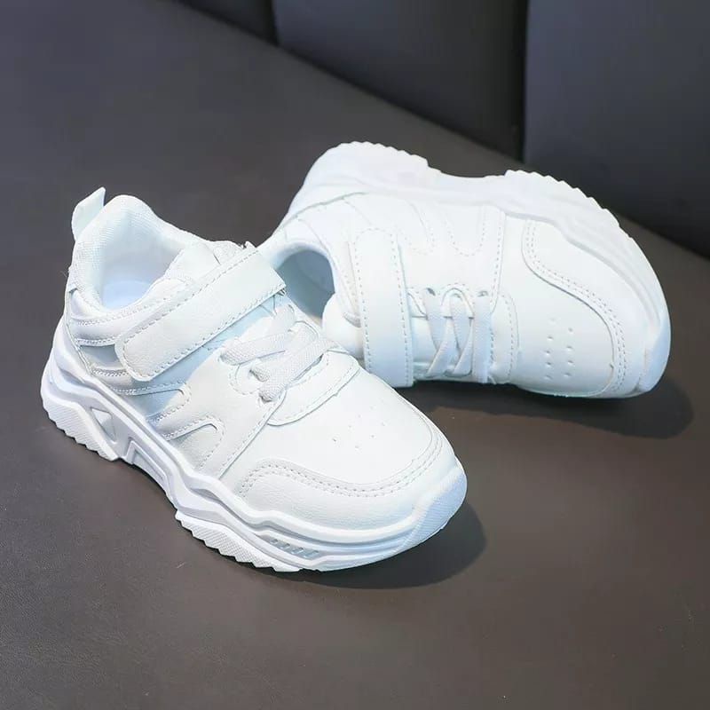 A06 Sepatu Sekolah Anak Laki - Laki Perempuan Sneakers JPA Korea Terbaru