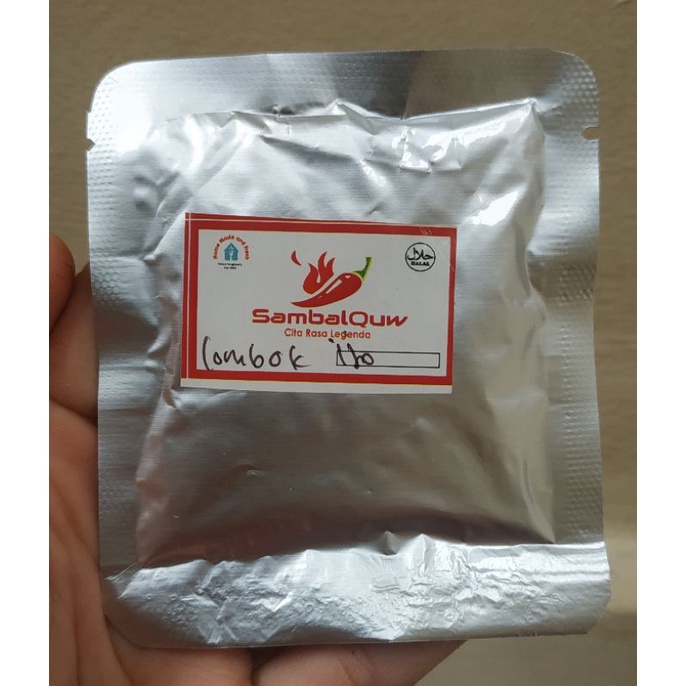 

SAMBAL LOMBOK IJO KEMASAN SACHET
