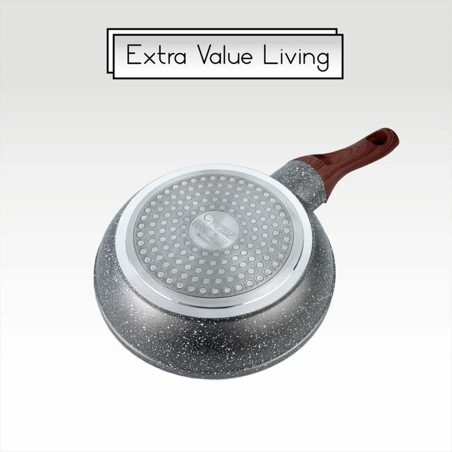 Cypruz Fry Pan Marble Induksi 24cm FP-0632 ORIGINAL