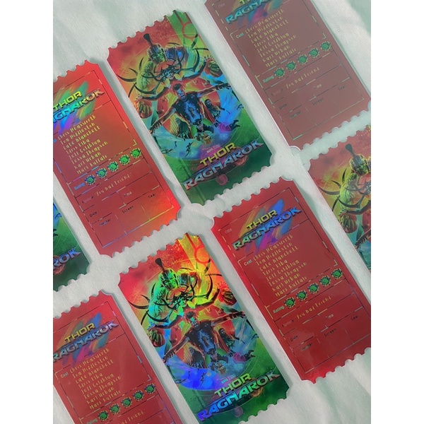 Collectible Ticket  Thor Marvel Fanmade