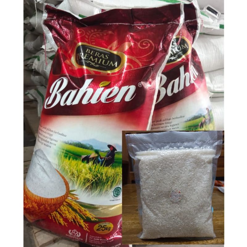 

Beras Bahien Merah Repack 1KG Vacum