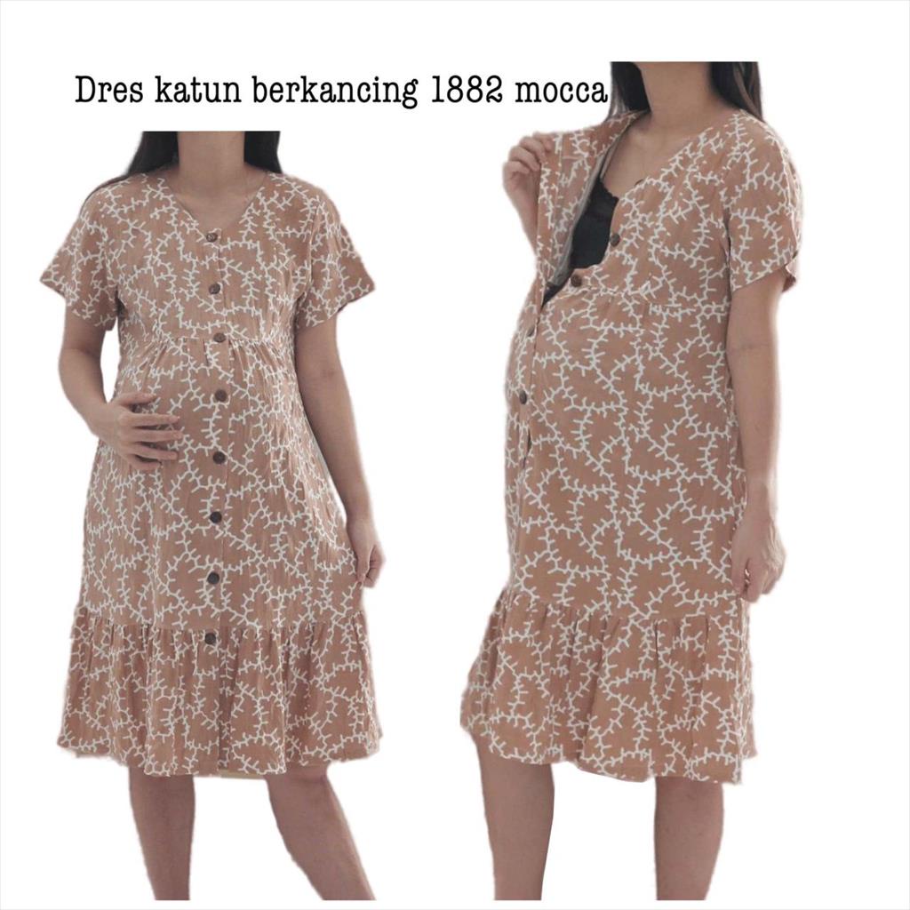 Dress Katun Berkancing 1882