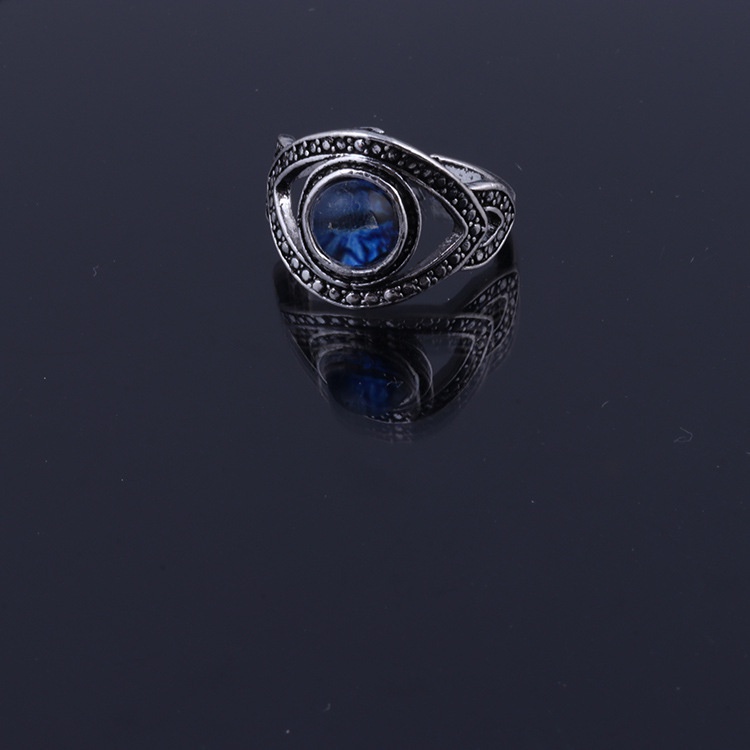 Cincin Desain Mata Iblis Gaya Eropa Dan Amerika Untuk Pria Dan Wanita