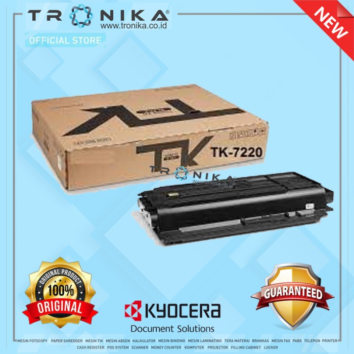 TONER CATRIDGE KYOCERA TK 7220 FOR KYOCERA ECOSYS TA 4012i | ORIGINAL