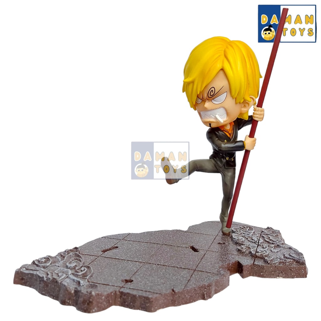 Action Figure Anime One Piece Sanji Luffy Roronoa Zoro Nami Gk Dragon New Year Lion Dance