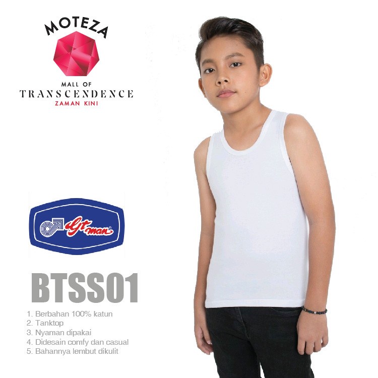 Moteza Kaos Dalam Anak GT Man - 302 BB / BTSS 01 / GTMK 03