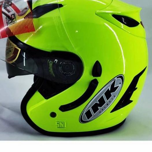Helm INK KW Centro Double Visor Busa Bisa Dilepas Dan Dicuci - Putih, All Size