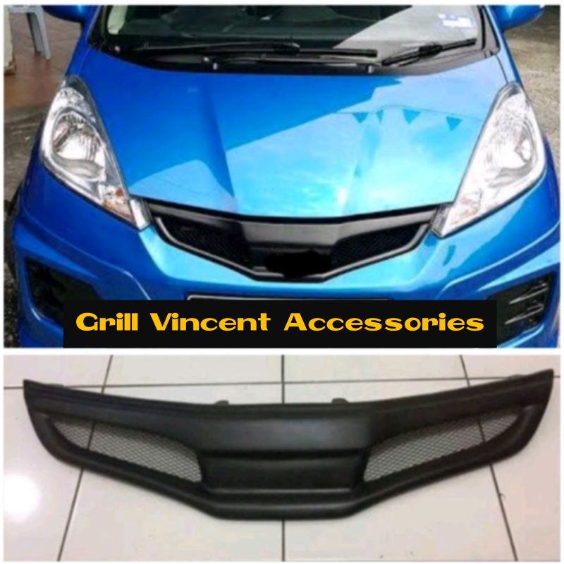 Gril honda jazz lele 2011-2012-2013 batman custom Grill Front Grille