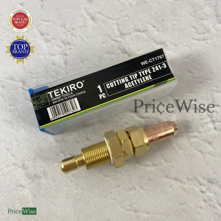 Nozzle Las Acetylene 241 3 mm Tekiro Blender Potong / Cutting Tip Type 241-3