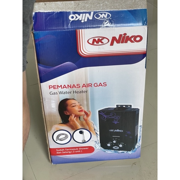 water heater gas merk NIKO 6L