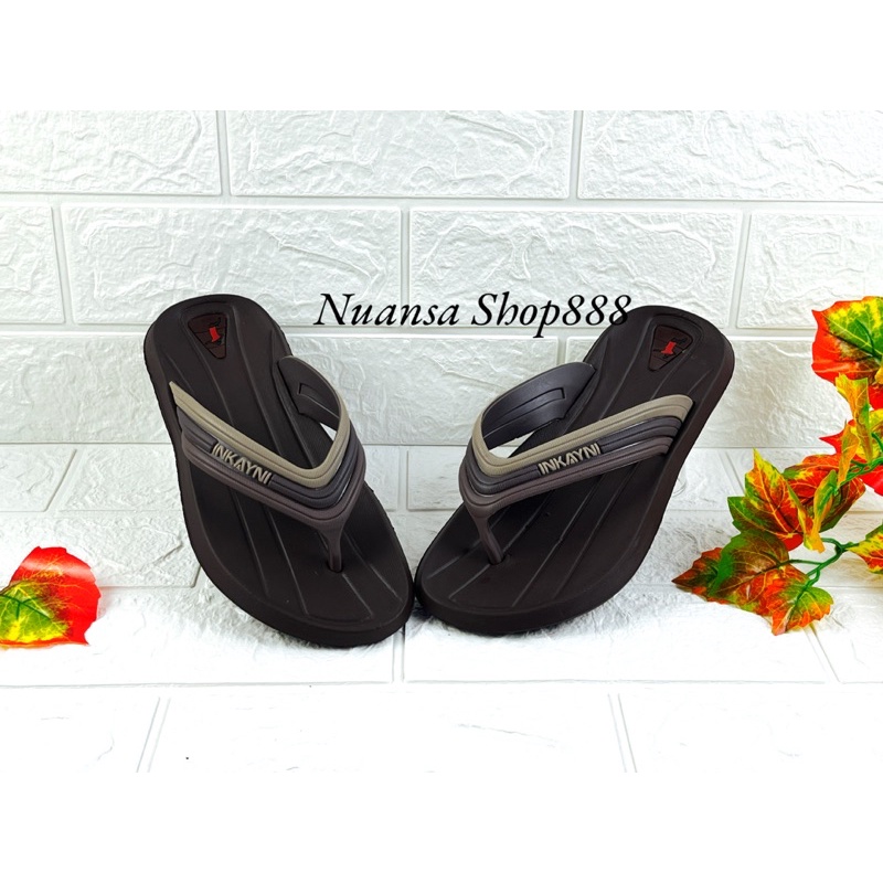 Sandal Jepit Pria Dewasa Anak-Anak Bahan Karet Anti Licin Ukuran30-44(3008,5608,6008)