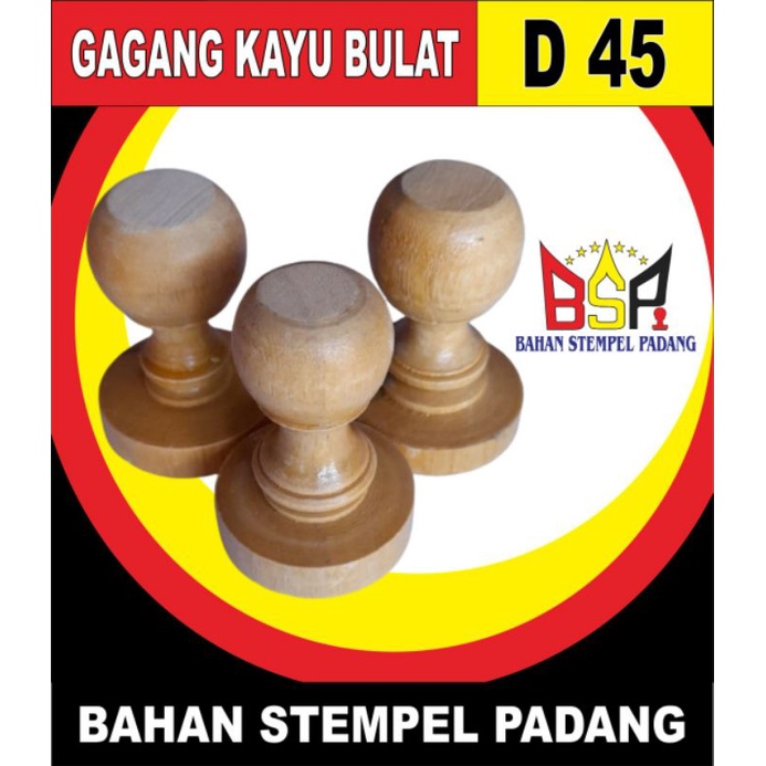 

GAGANG STEMPEL KAYU D 42 D 45 PREMIUM