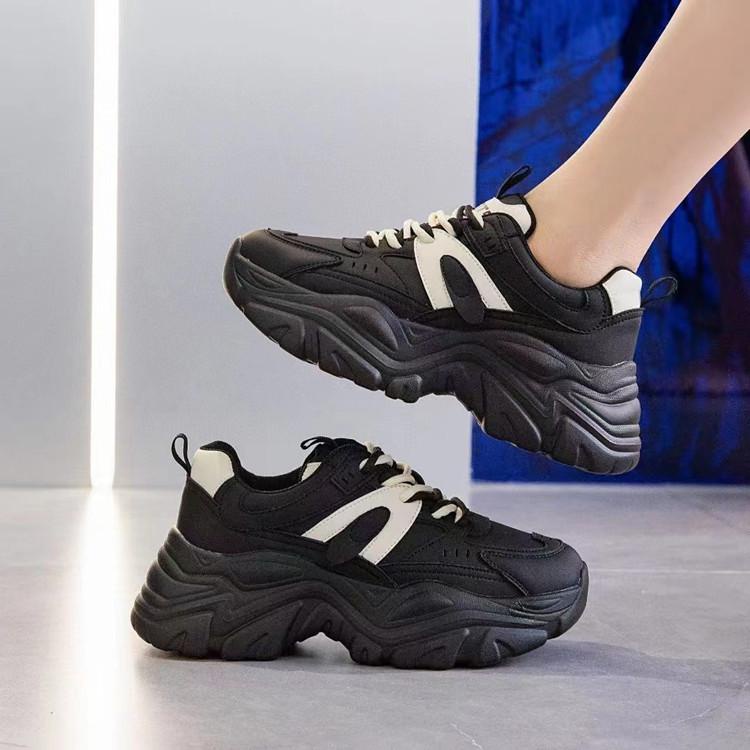 MB-SW336 SEPATU SNEAKERS WANITA LEATHER VIRAL COD MURAH