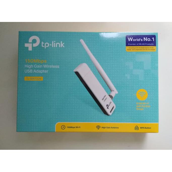 TP-Link WIFI TL-WN722N High Gain Wireless USB Adapter 150Mbps