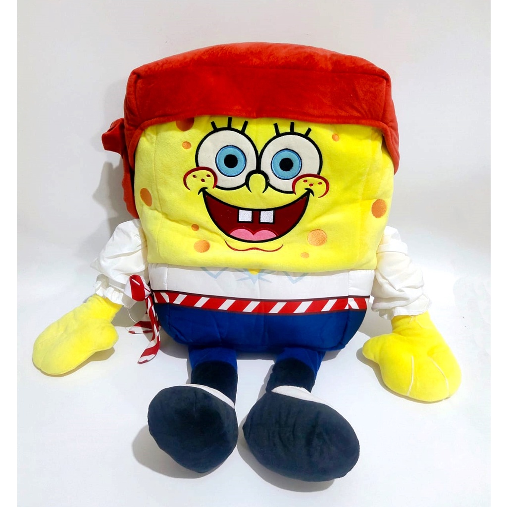 Boneka spongebob Original Nickelodeon Super JUMBO Pirate Spongebob