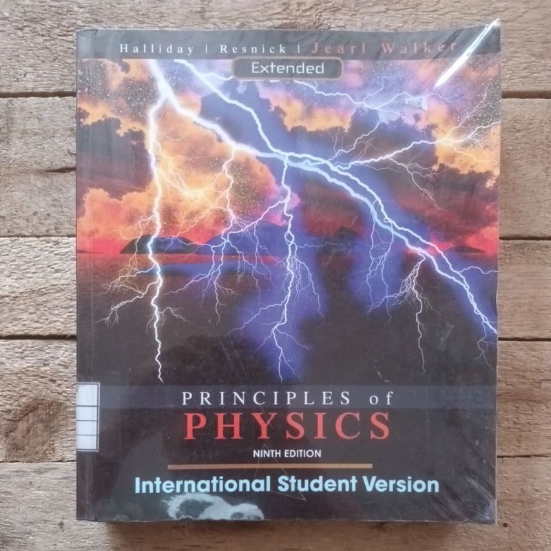 Buku Principles Of Physics Ninth Edition. Original