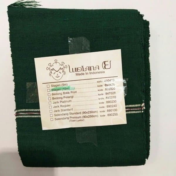 Stagen Super Ibu Melahirkan Lusiana Panjang 5 &10 Meter/Korset Benting Ibu Melahirkan