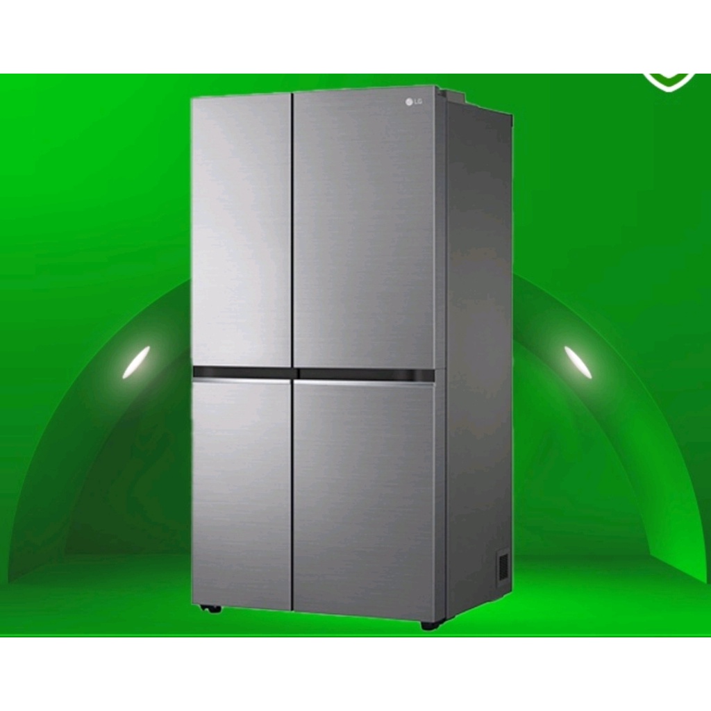 KULKAS LG 2 PINTU  SIDE BY SIDE TYPE GCB 257 SLVL