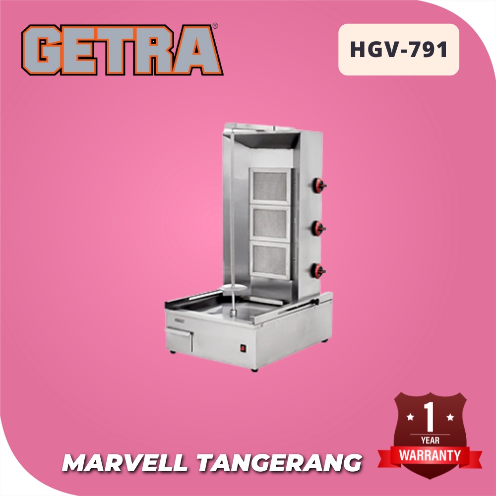 MESIN KEBAB GETRA HGV 791 ALAT PEMANGGANG DAGING KEBAB