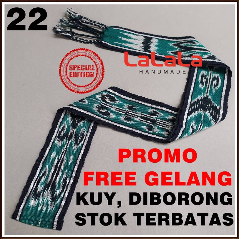 𝗕𝗜𝗚 𝗦𝗔𝗟𝗘 TERLENGKAP!!! Ikat Kepala Tenun Etnik Motif Toraja Kalimantan Dayak