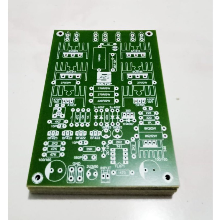 PCB Power Amplifier BNB Builtup