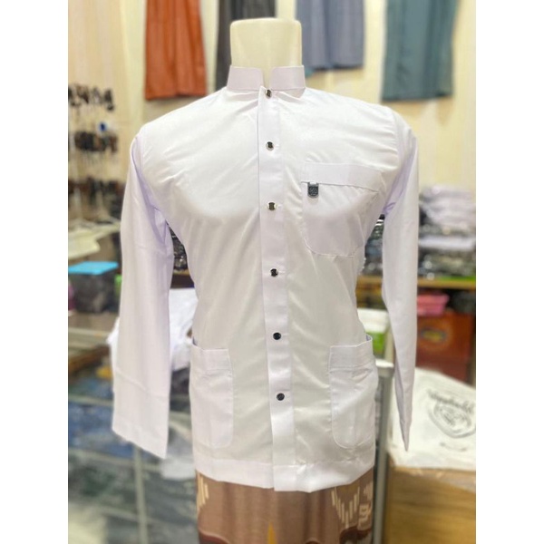 Baju Koko Putihan Al Madani