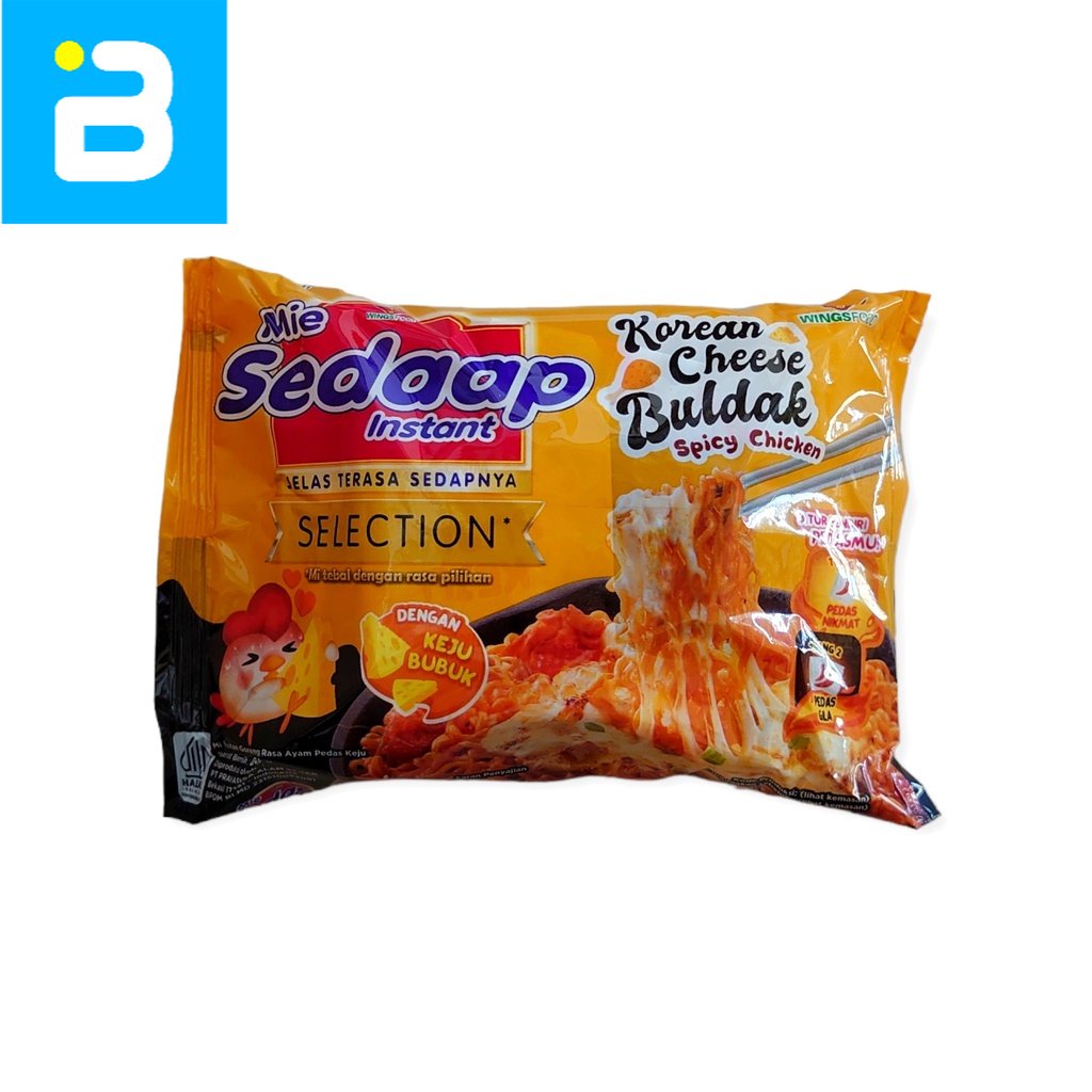 Jual Mie Sedaap Selection Korean Cheese Buldak 86 G Shopee Indonesia