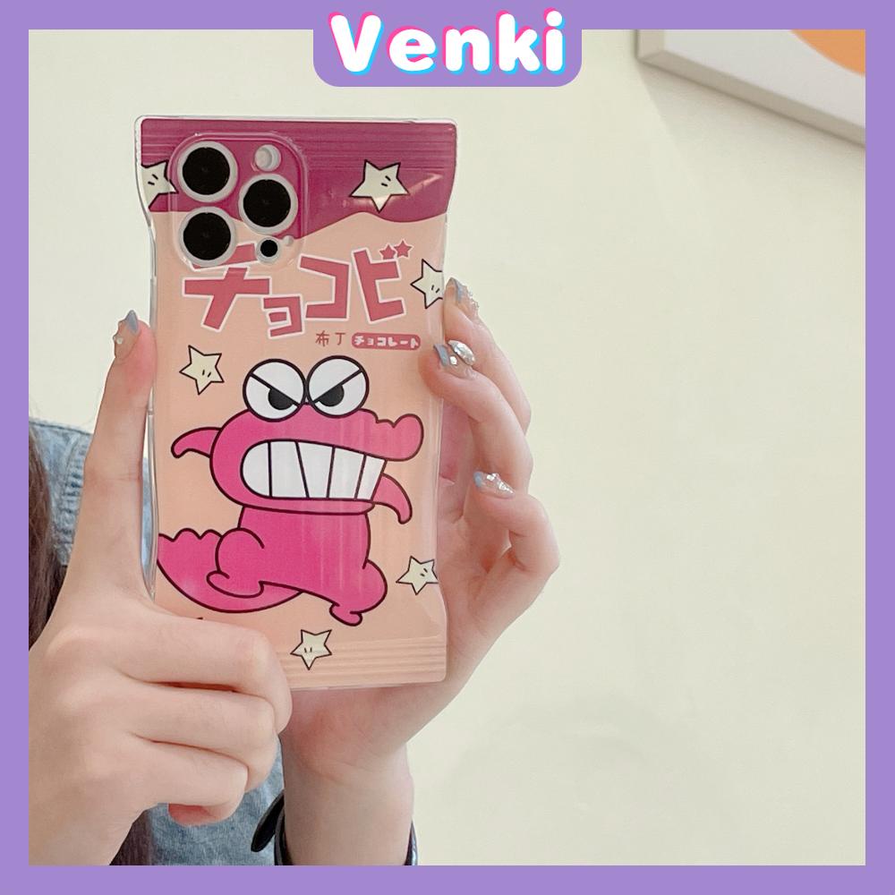 Case For iPhone 14 Pro Max Soft TPU Glossy Case Snack Bag Cartoon Dinosaur Biscuit Camera Protection Airbag Shockproof For iPhone 14 13 12 11 Plus Pro Max 7 Plus X XR