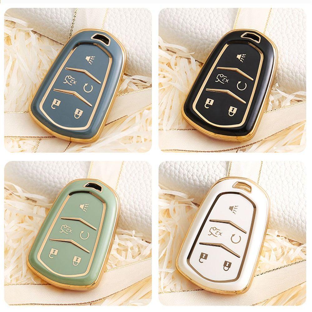 Preva Remote Key Case Soft TPU Pelindung Aksesoris Mobil Key Fob Cover