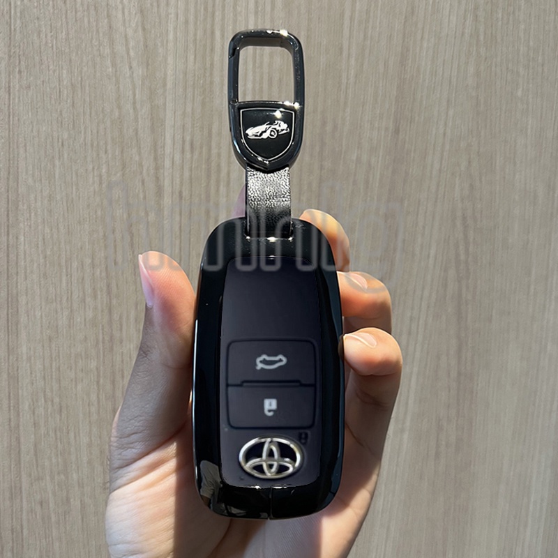 Case Remote Kunci Mobil Bahan Silikon Alloy Untuk Toyota Yaris Ativ 2022