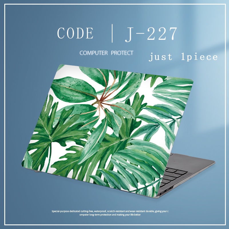 1pc Universal Bebas Potong (CODLaptop Decals Colorful Marbel Granit Tekstur Laptop Decor Sticker Skin Full Cover Sticker