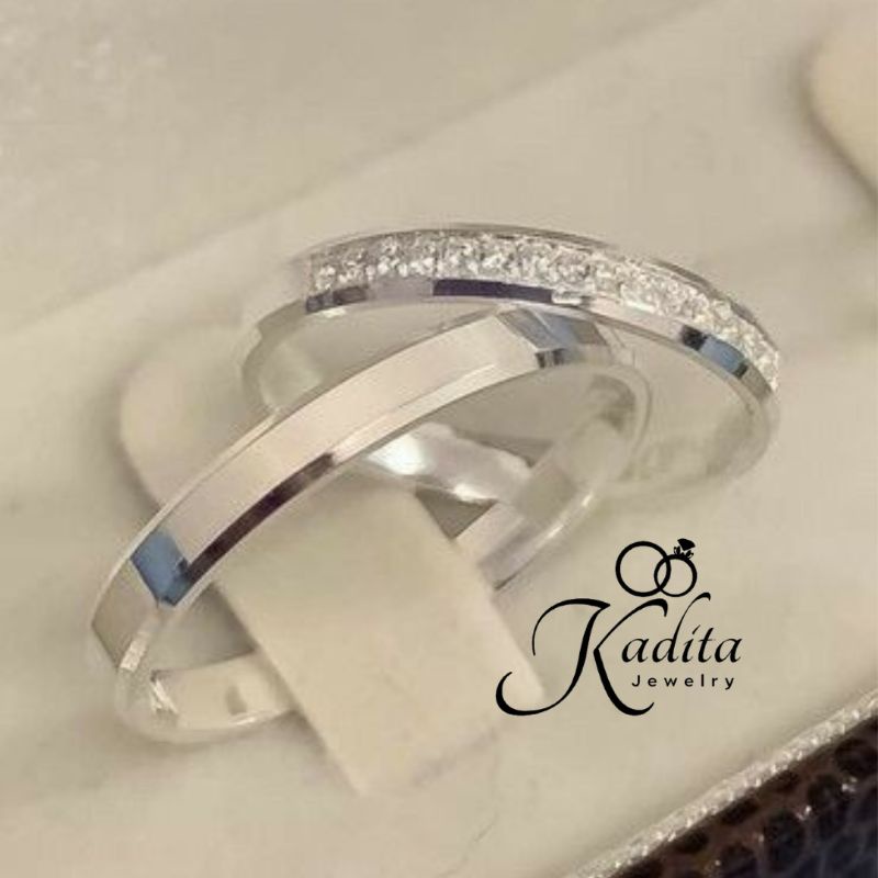 Couple Ring Perak 925 Asli