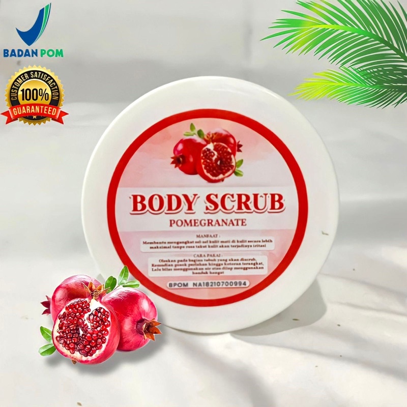 [BPOM] BODY SCRUB BRIGHTENING 250 GRAM / LULUR MANDI / LULUR BADAN / WHITENING BODYSCRUB