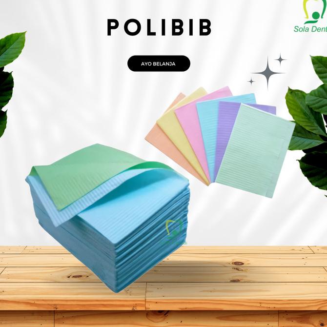 Polibib Polybib Dental Bib Polibib Celemek Apron Pasien Dental